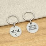 Engraved Stainless Steel Cat Name ID Tag - Brushed Silver Icon Heart - About Pets