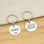 Engraved Stainless Steel Dog Name ID Tag - Icon Bone S Silver Stainless - About Pets