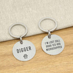 Engraved Stainless Steel Dog Name ID Tag - Icon Paw L Silver Stainless - About Pets