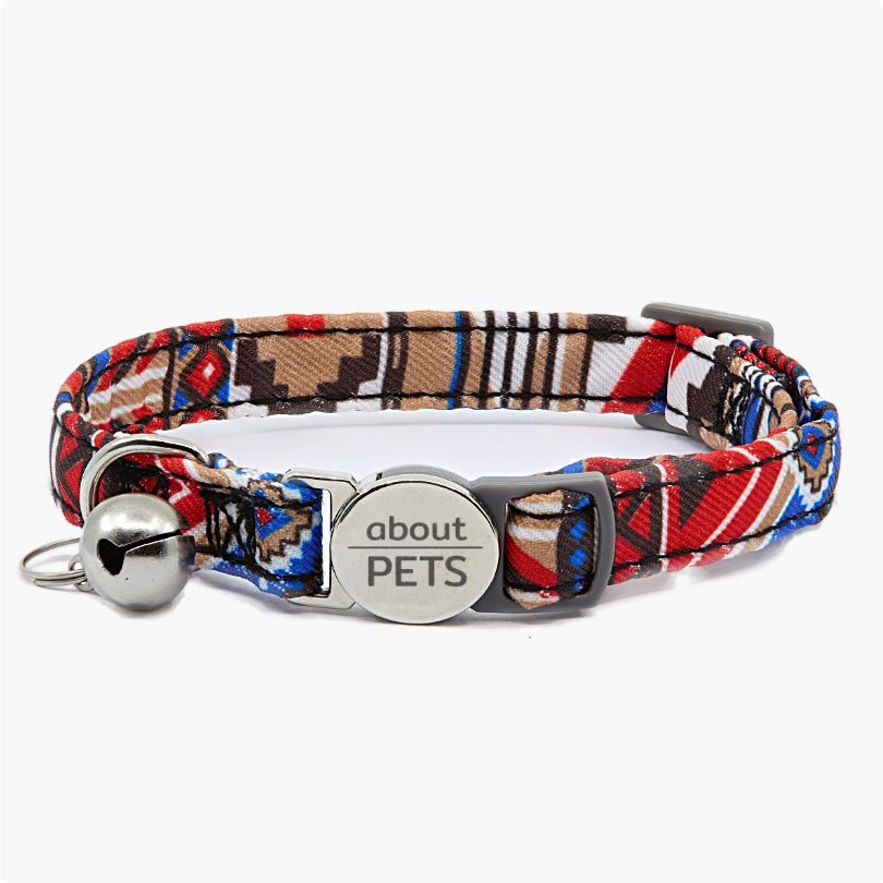 Grafix Breakaway Cat Collar - Aztec - About Pets