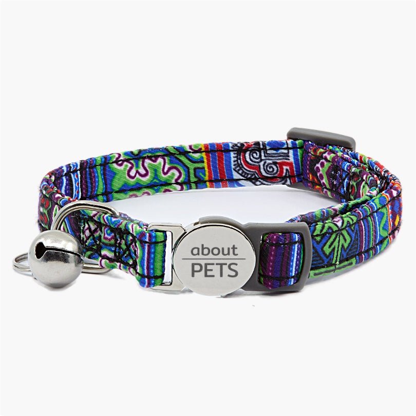 Grafix Breakaway Cat Collar - Bermuda - About Pets