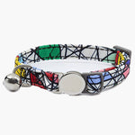 Breakaway Cat Collar with Bell and Metal fittings Pablo Design - About Pets