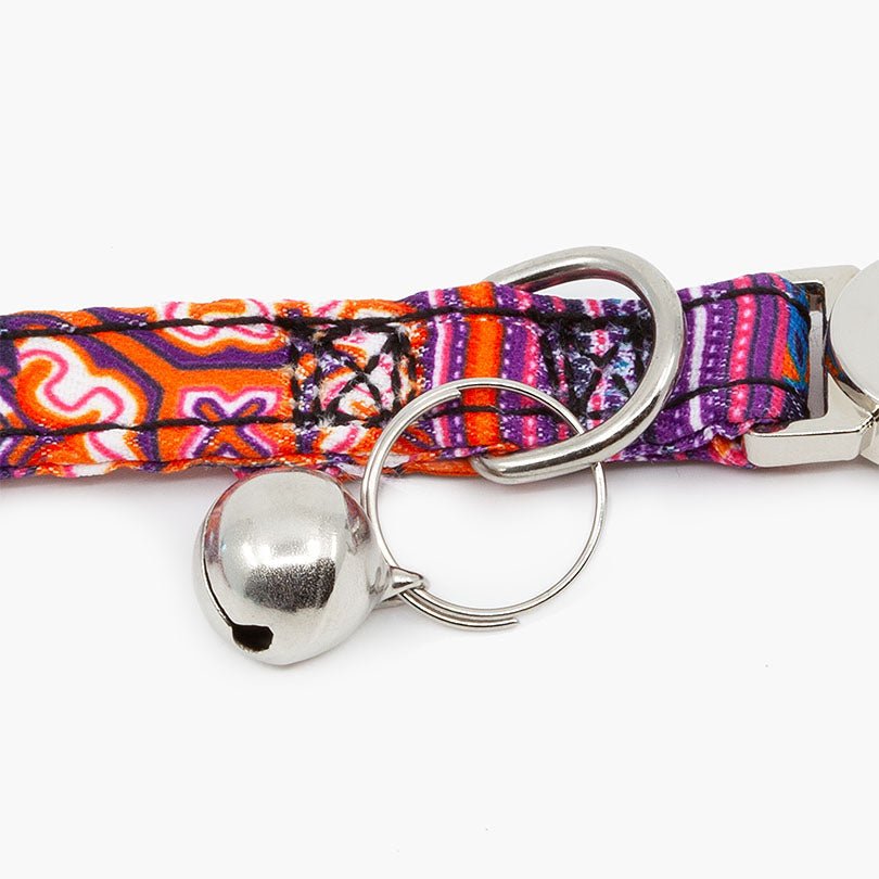 Grafix Breakaway Cat Collar - Pink Flower - About Pets
