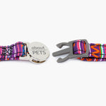 Grafix Breakaway Cat Collar - Pink Flower - About Pets