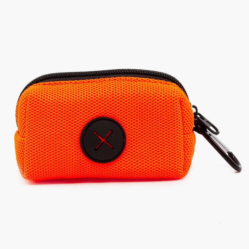 Handi - Dog Poop Bag Holder - Fluro Orange - About Pets
