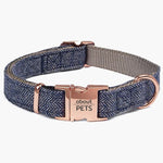 Vogue Woollen Twill Dog Collar - About Pets